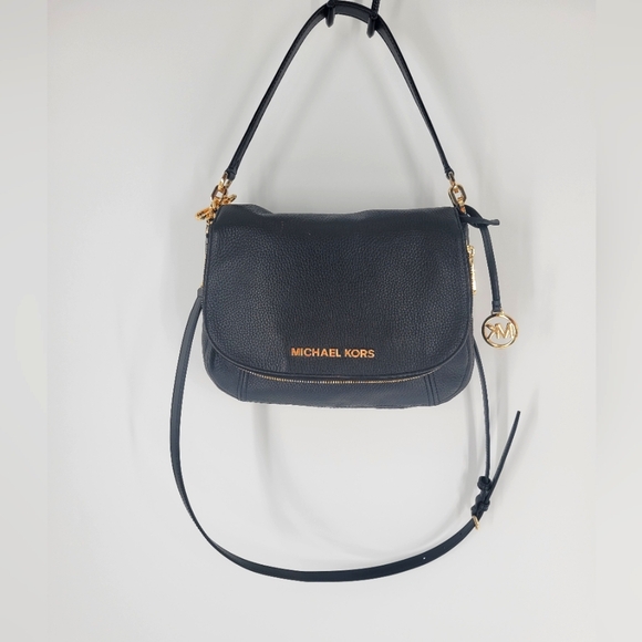 Michael Kors black leather handbag - Picture 1 of 10